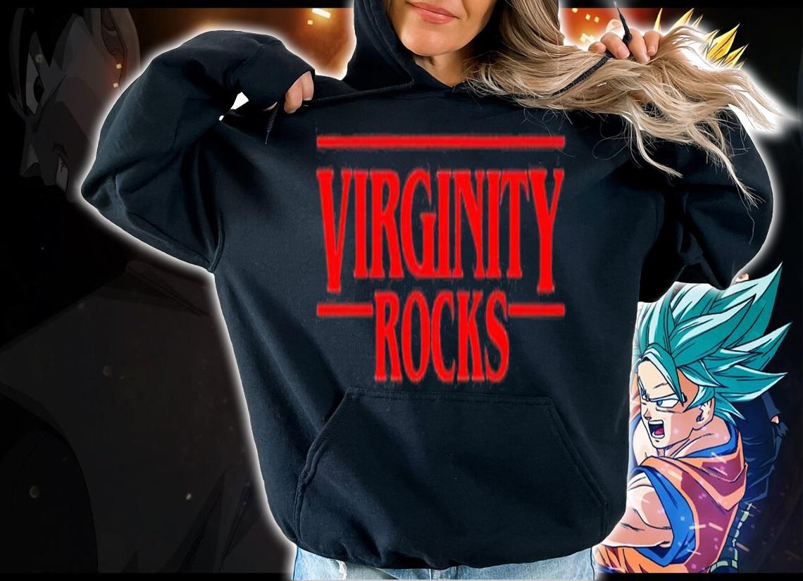 Virginity Rocks Stranger Things shirt t-shirt hoodie
