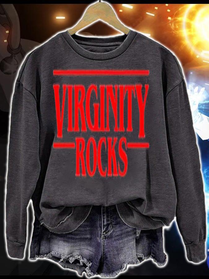 Virginity Rocks Stranger Things shirt t-shirt sweatshirt