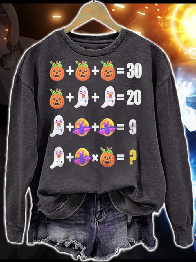 2021 Halloween Order Of Operations Quiz Math Teacher T-shirt t-shirt sweatshirt