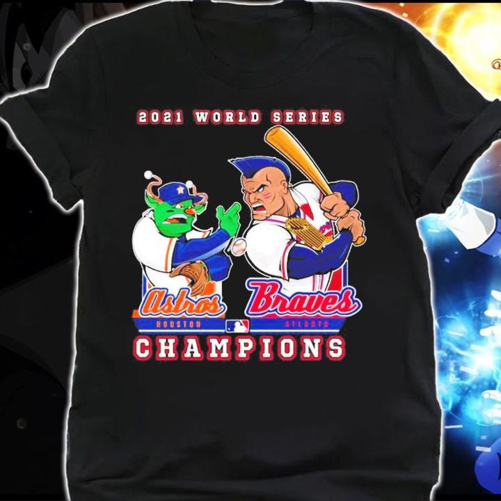2021 World Series Houston Astros Vs. Atlanta Braves Champions Shirt t-shirt shirt