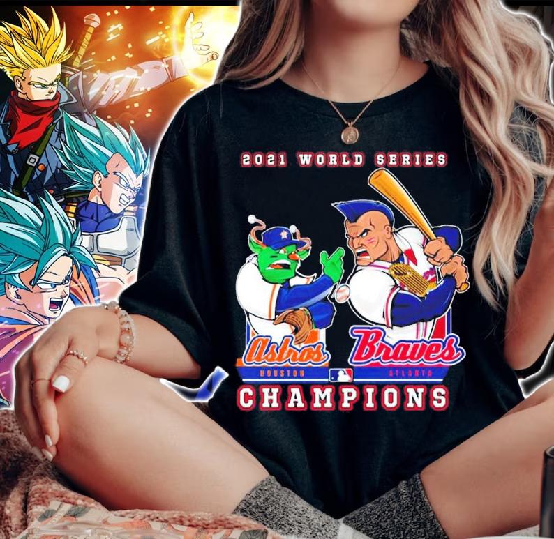 2021 World Series Houston Astros Vs. Atlanta Braves Champions Shirt t-shirt woman shirt