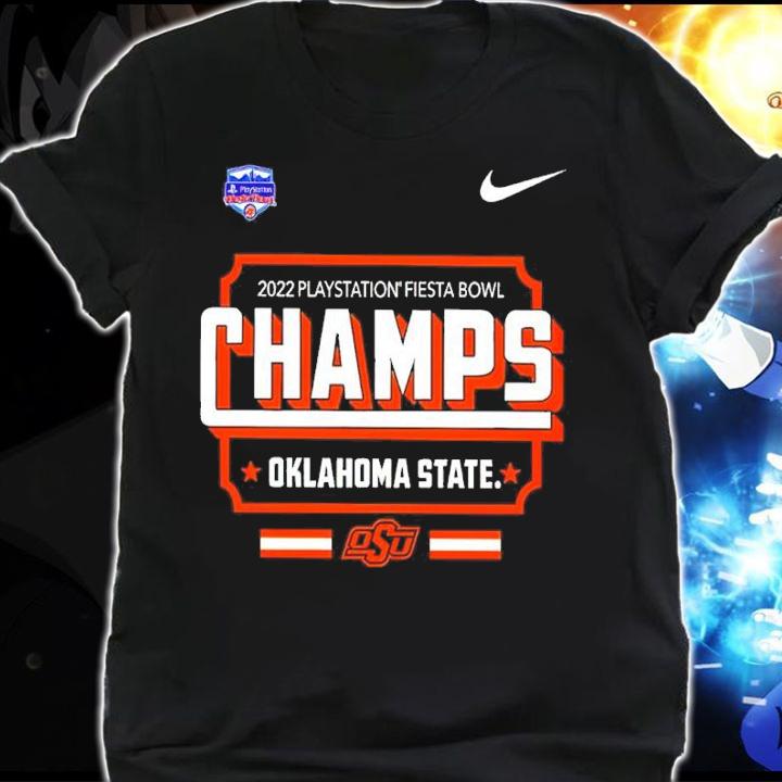 2022 Playstation Fiesta Bowl Champs Oklahoma State Shirt t-shirt shirt