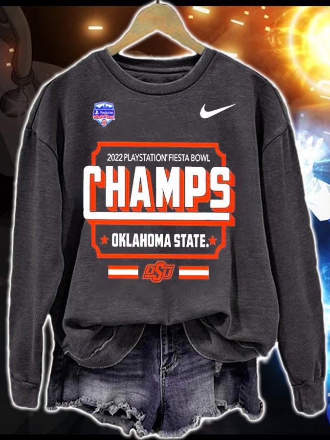 2022 Playstation Fiesta Bowl Champs Oklahoma State Shirt t-shirt sweatshirt