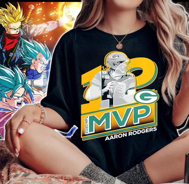 Aaron Rodgers MVP Green Bay Packers 2021 NFL Shirt t-shirt woman shirt