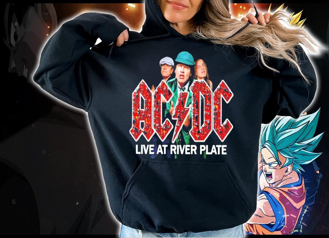 ACDC Rock Band Live At River Plate Shirt t-shirt hoodie