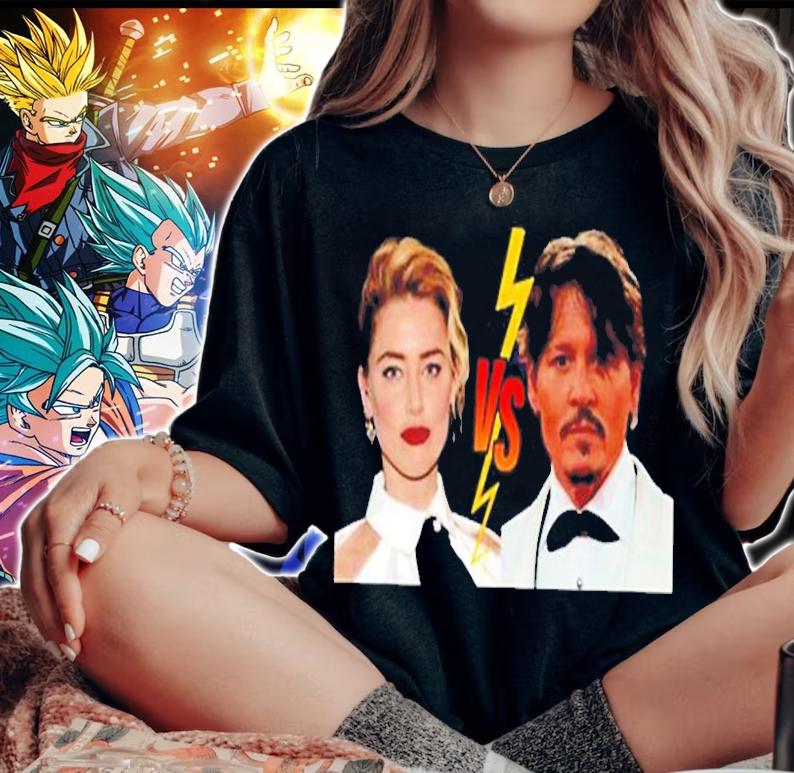 Amber Heard Vs Johnny Depp Justice For Johnny t-shirt woman shirt