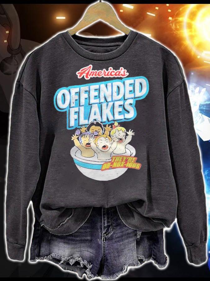 America's Offended Flakes They're Obnoxious T-shirt t-shirt sweatshirt