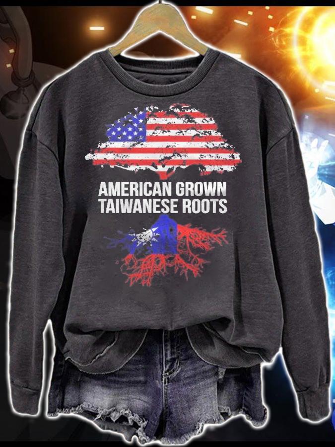American Grown With Taiwanese Roots T-shirt t-shirt sweatshirt
