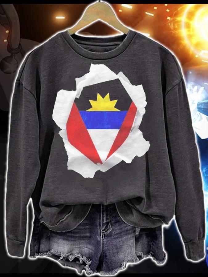 Antigua And Barbuda Flag Antiguan Gift Shirt t-shirt sweatshirt