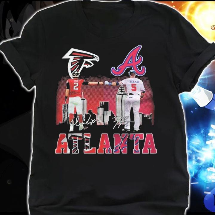 Atlanta Ryan and Freeman signatures shirt t-shirt shirt