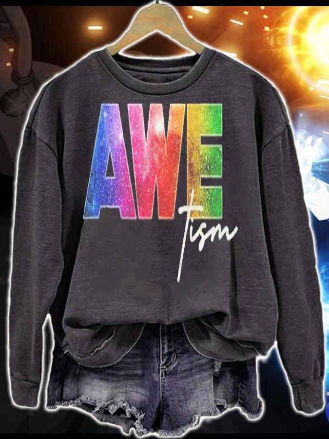 Autism Awareness Autism Spectrum Neurodiverse Space Awetism Shirt t-shirt sweatshirt