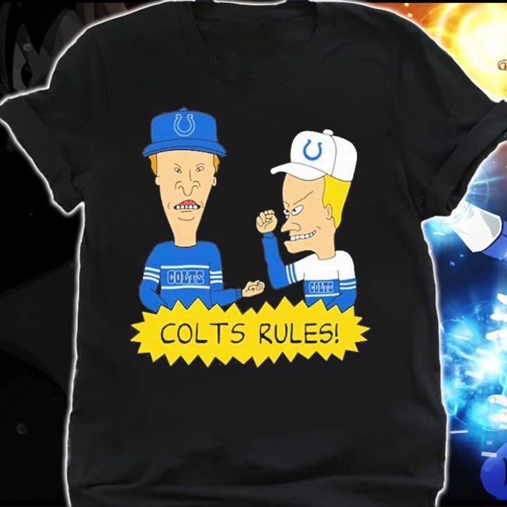 Beavis and Butt-Head Indianapolis Colts Rules NFL T-Shirt t-shirt shirt
