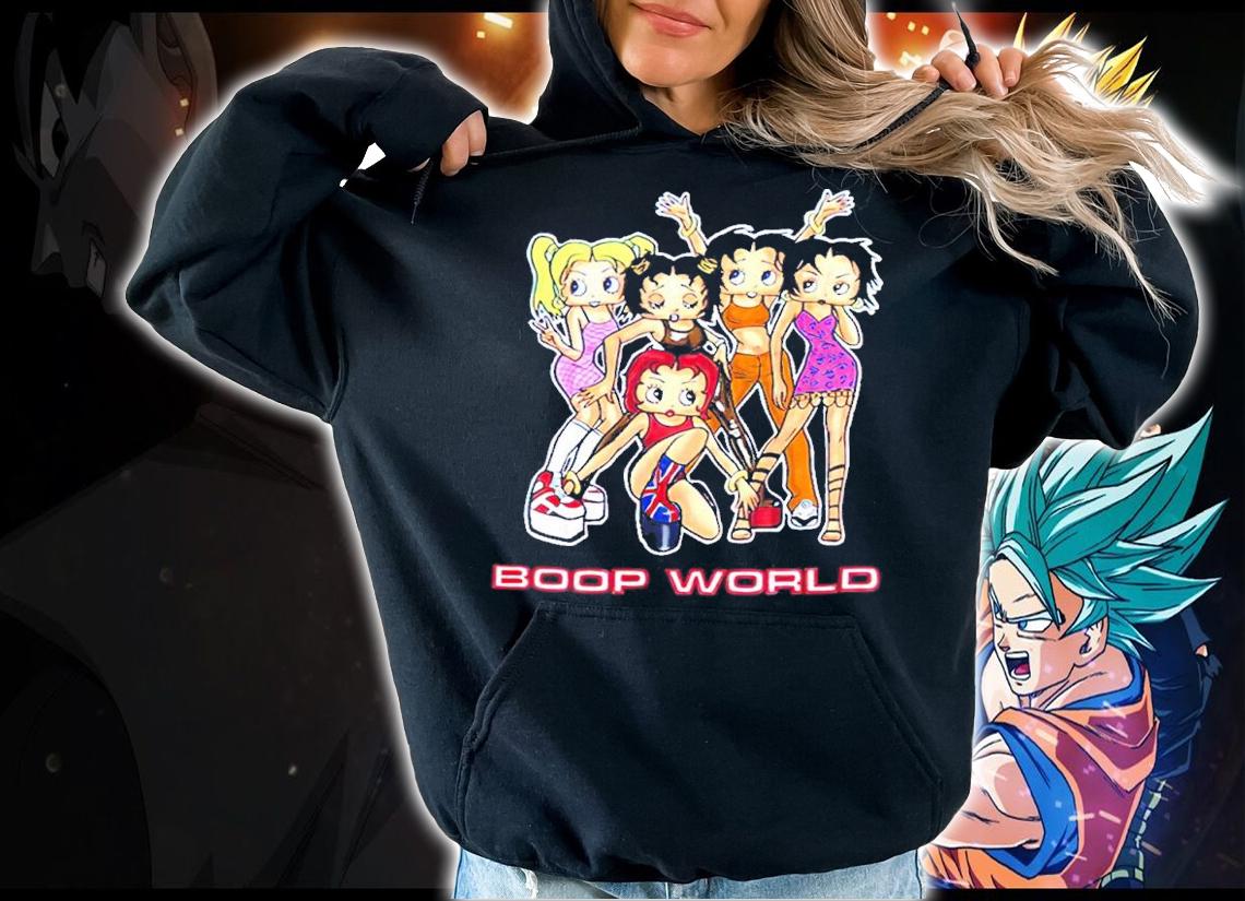 Betty Boop Spice Girls Boop World Girl Power shirt t-shirt hoodie