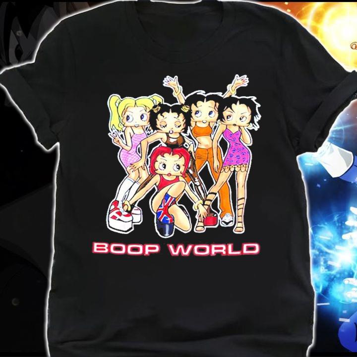 Betty Boop Spice Girls Boop World Girl Power shirt t-shirt shirt
