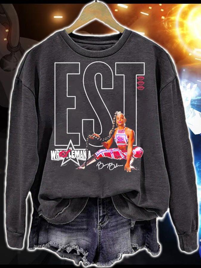 Bianca Belair EST Of WrestleMania Signatures Shirt t-shirt sweatshirt