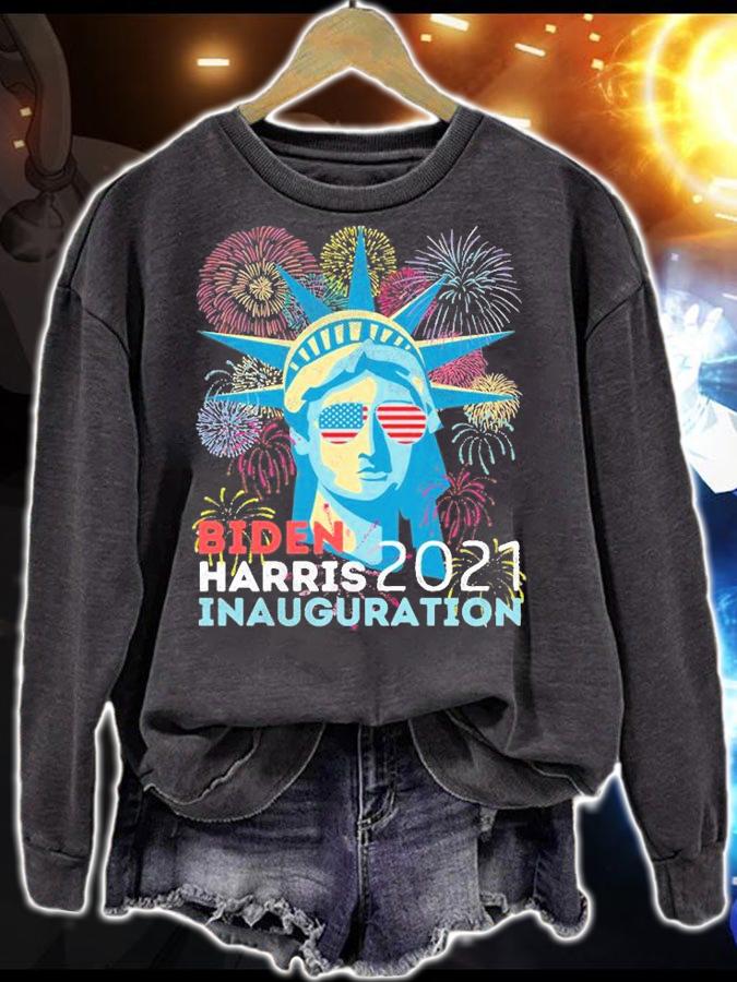 Biden Victory Inauguration Celebration Vintage Statue Of Liberty t-shirt sweatshirt