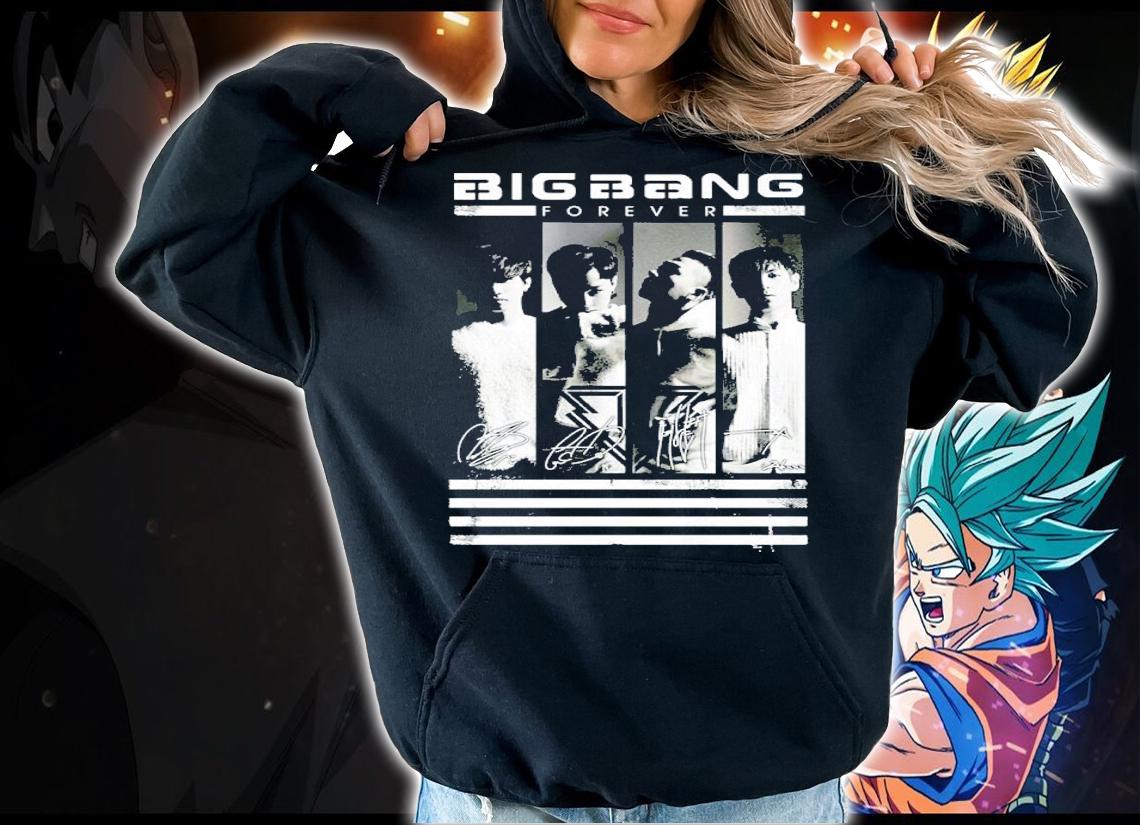 Big Bang Forever Signatures Shirt t-shirt hoodie