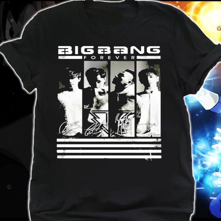Big Bang Forever Signatures Shirt t-shirt shirt