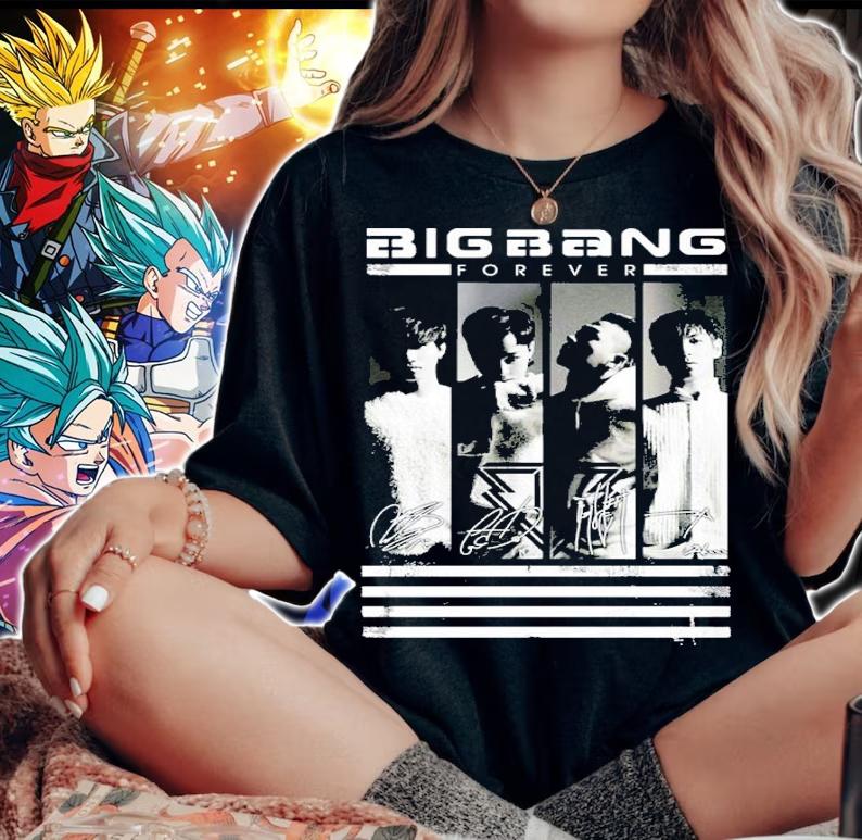 Big Bang Forever Signatures Shirt t-shirt woman shirt