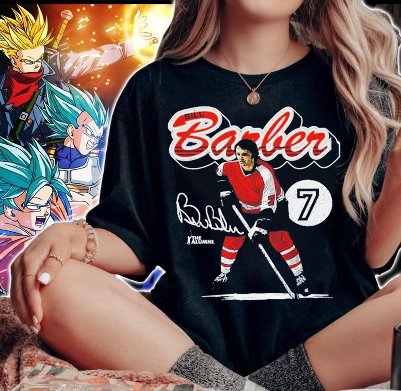 Bill Barber Philadelphia Hockey Signatures Shirt t-shirt woman shirt
