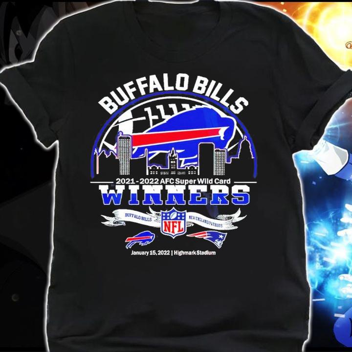 Buffalo Bills 20210-2022 AFC Super Wild Card Winner Matchups NFL Buffalo Bills Vs New England Patriots Shirt t-shirt shirt