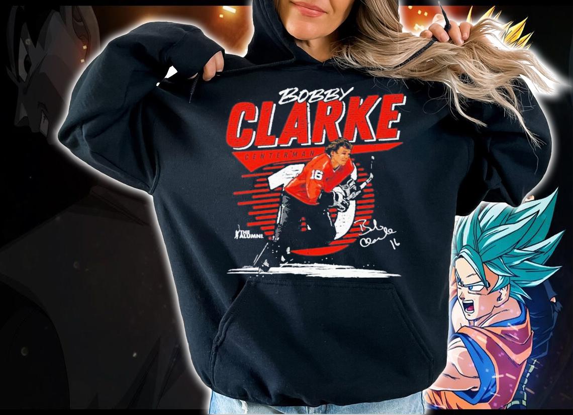 Bobby Clarke Philadelphia Comet Hockey Signatures Shirt t-shirt hoodie