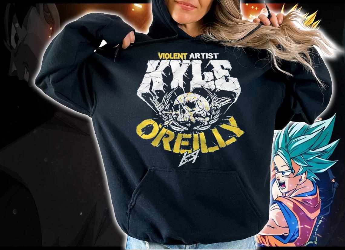 Kyle O'Reilly Violent Artist skull T-shirt t-shirt hoodie
