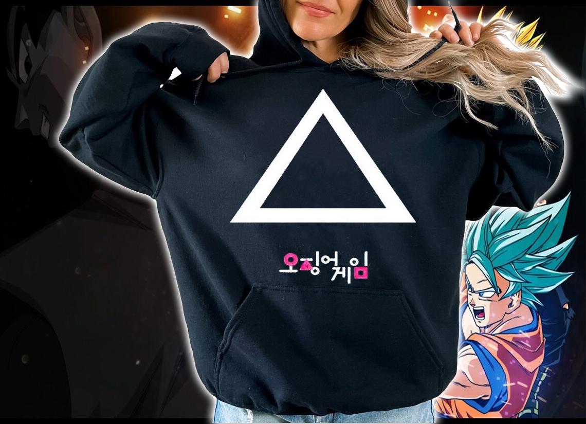 Squid Game icons triangle T-shirt t-shirt hoodie