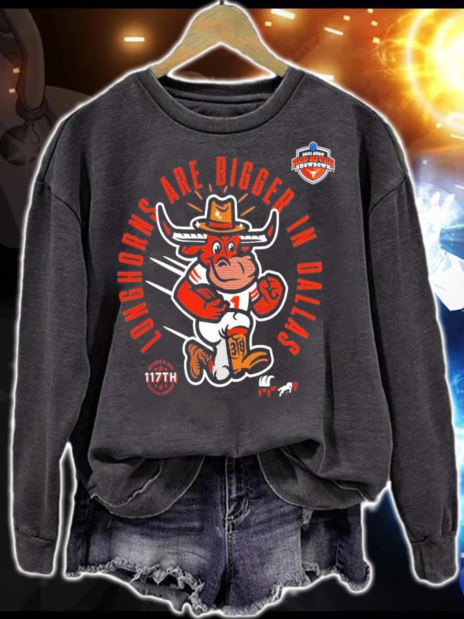 Texas Longhorns Fanatics Branded 2021 Red River Showdown shirt t-shirt sweatshirt