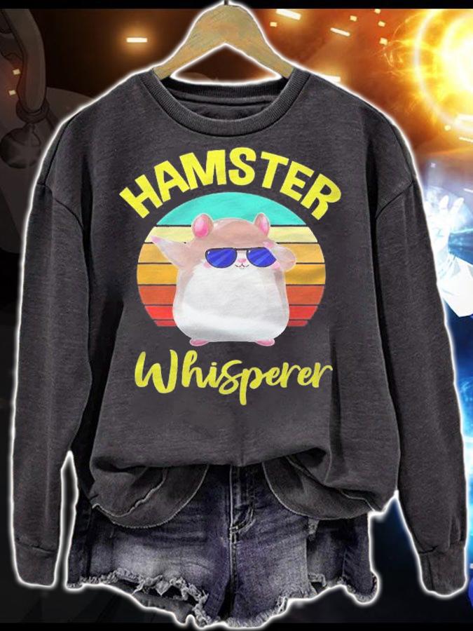 Hamster Whisperer Costume Lovers Gifts Mom Women Kids Shirt t-shirt sweatshirt