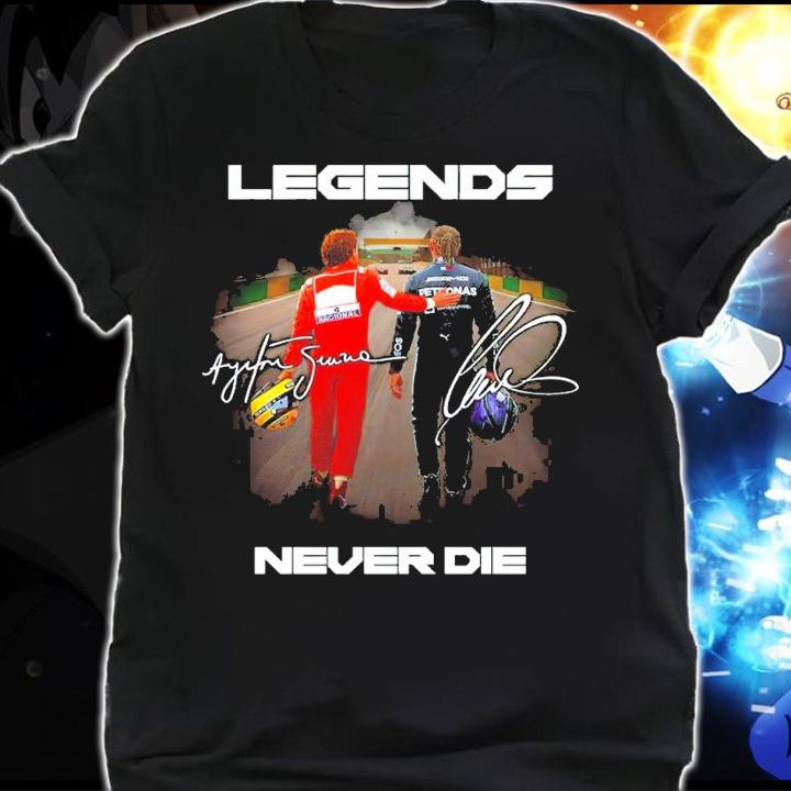Legends Never Die signatures shirt t-shirt shirt