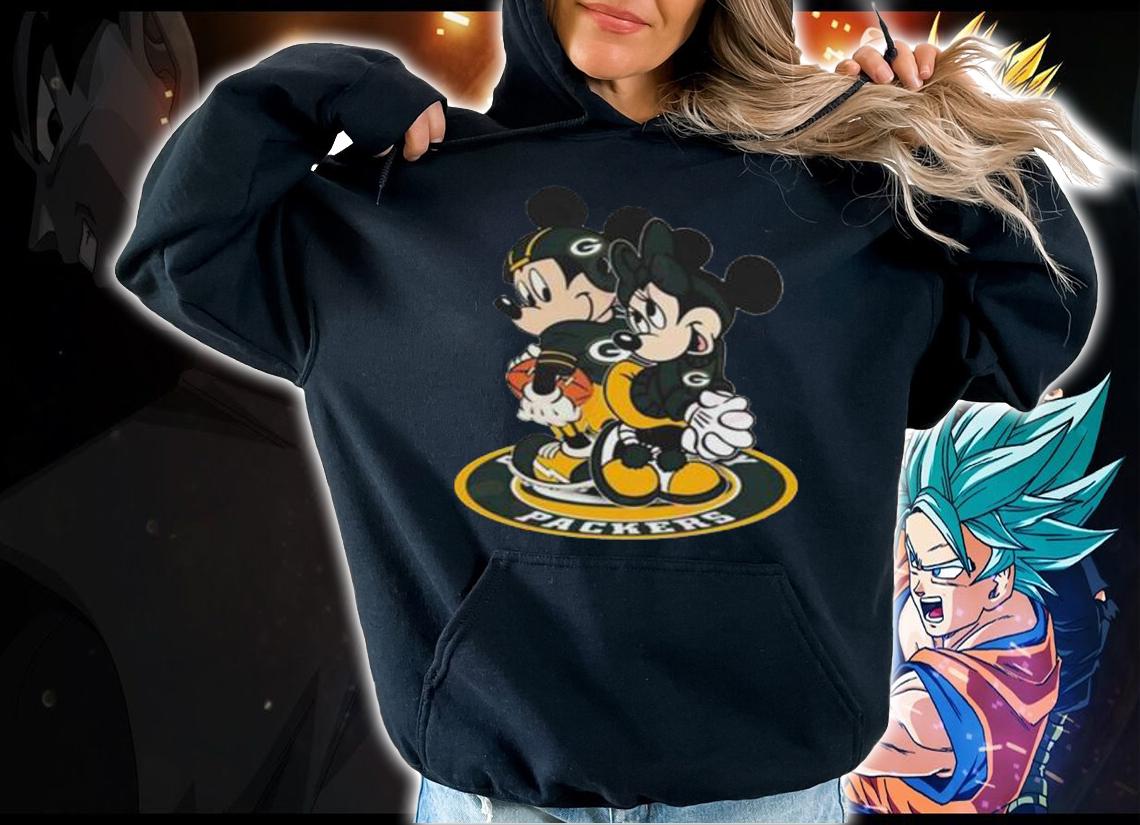 NFL Green Bay Packers Mickey Mouse And Minnie Mouse 2023 Shirt t-shirt hoodie