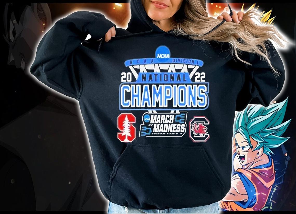 Stanford Vs South Carolina NCAA Division I March Madness The Road To National Champions 2022 T-Shirt t-shirt hoodie