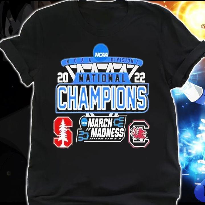 Stanford Vs South Carolina NCAA Division I March Madness The Road To National Champions 2022 T-Shirt t-shirt shirt