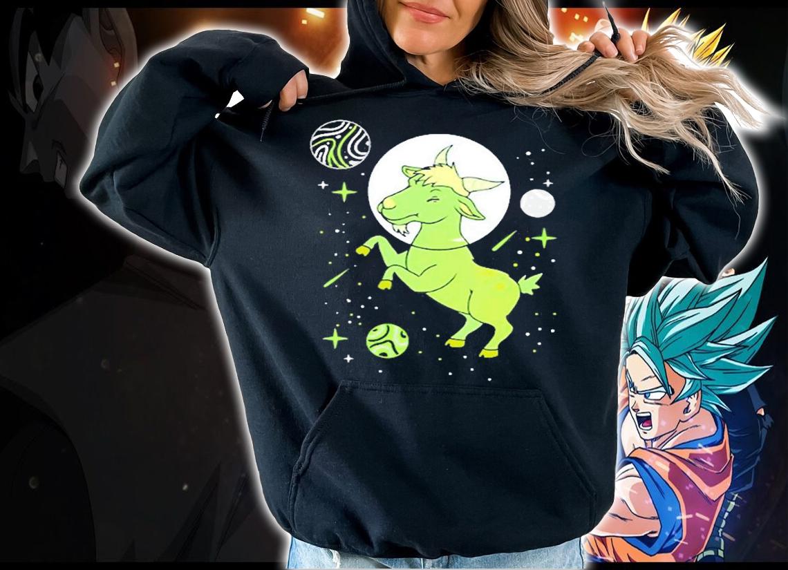 Womens Agender Goat In Space Agender Pride T-Shirt t-shirt hoodie