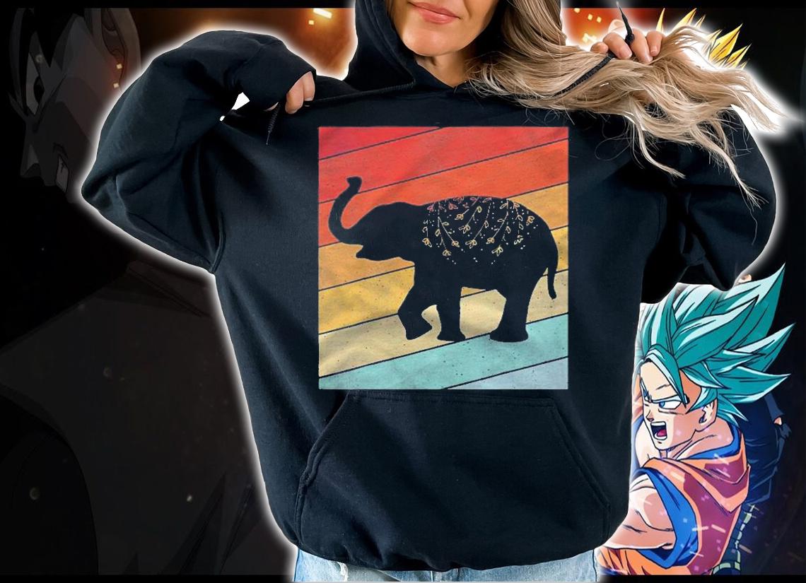 Elephant Elephant Retro Elephant Lover Shirt t-shirt hoodie