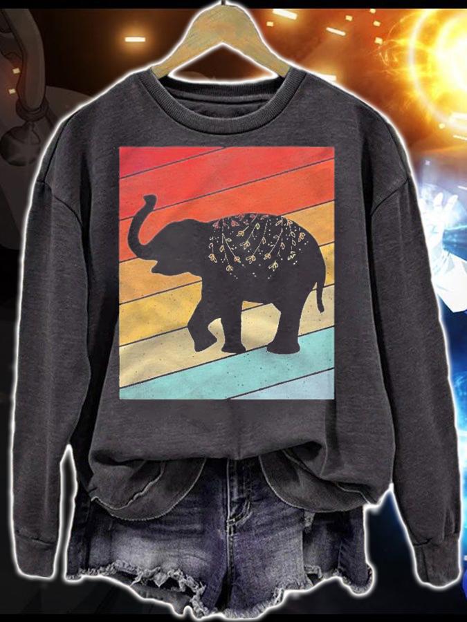 Elephant Elephant Retro Elephant Lover Shirt t-shirt sweatshirt