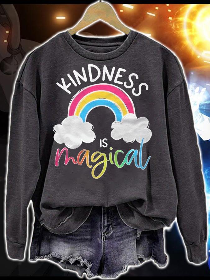 Kindness Is Magical Rainbow Premium Shirt t-shirt sweatshirt