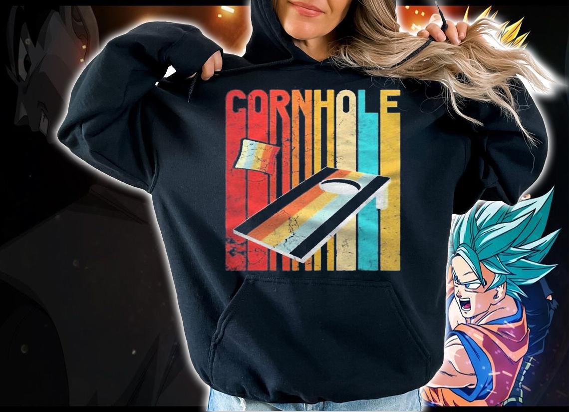 Retro Style Cornhole Board Outdoor Game Shirt t-shirt hoodie