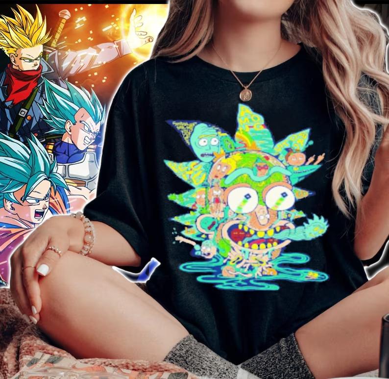 Rick And Morty Among Worlds Shirt t-shirt woman shirt