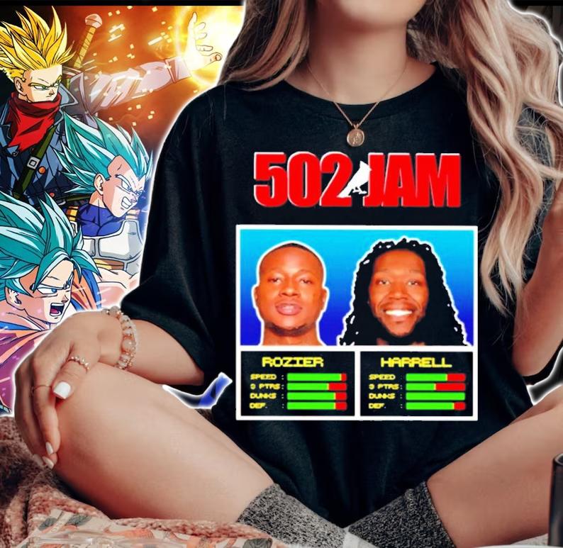 Rozier Harrell 502 Jam shirt t-shirt woman shirt
