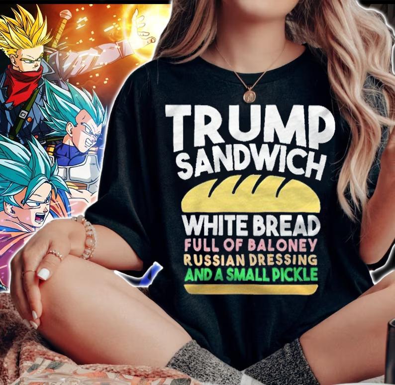 Trump sandwich T-shirt t-shirt woman shirt