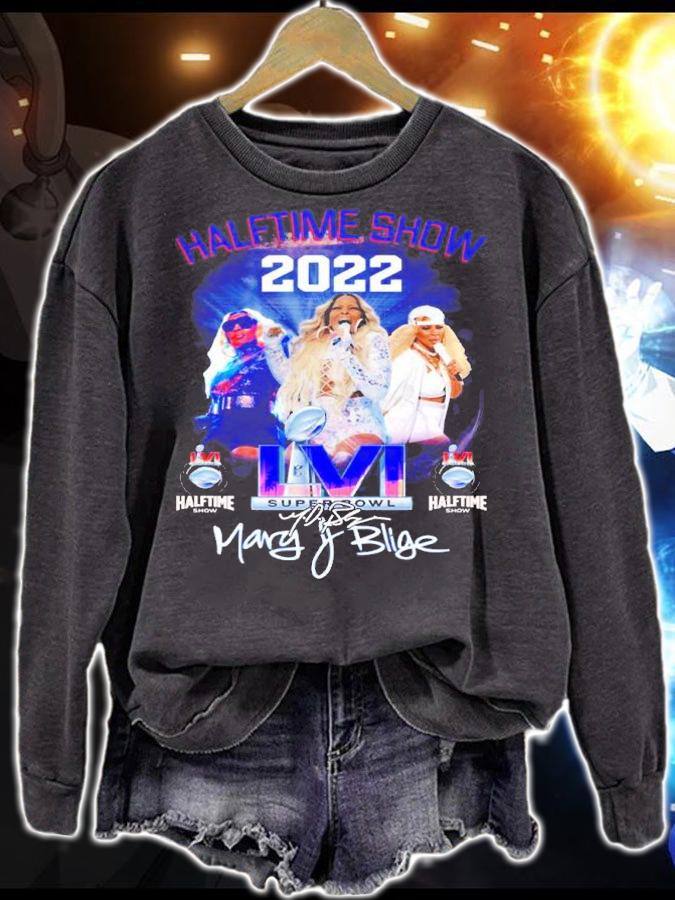 Halftime Show 2022 LVI Super Bowl Mary J Blige Signatures Shirt t-shirt sweatshirt