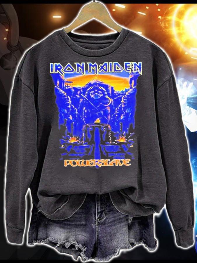 Iron Maiden Dark Ink Powerslaves T-Shirt t-shirt sweatshirt