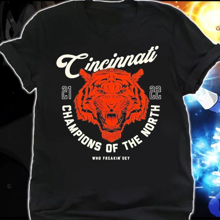 Cincinnati Bengals 2022 Champions Of The North Shirt t-shirt shirt