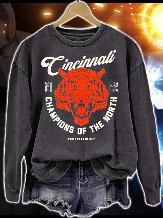 Cincinnati Bengals 2022 Champions Of The North Shirt t-shirt sweatshirt