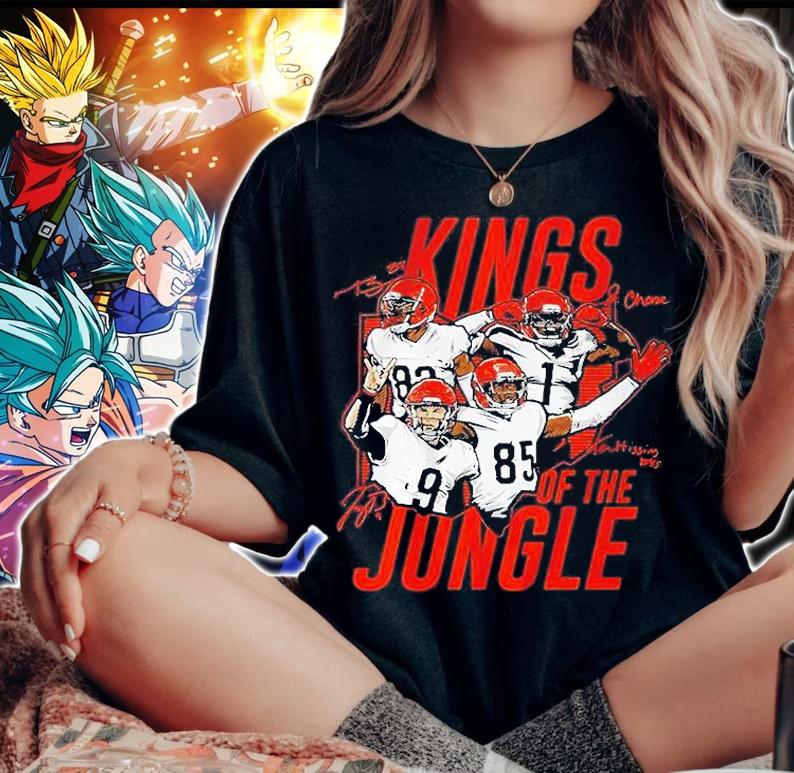 Cincinnati Jungle Kings Joe Burrow T-Shirt t-shirt woman shirt