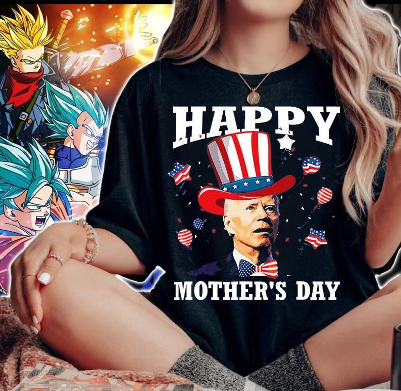 Funny Joe Biden Happy 4th Of July Confused Mother's Day T-Shirt t-shirt woman shirt