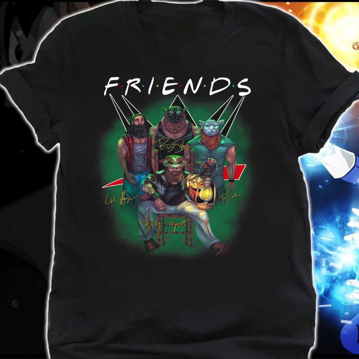 Friends The Wyatt Family WWE Signatures t-shirt shirt