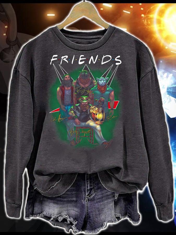 Friends The Wyatt Family WWE Signatures t-shirt sweatshirt